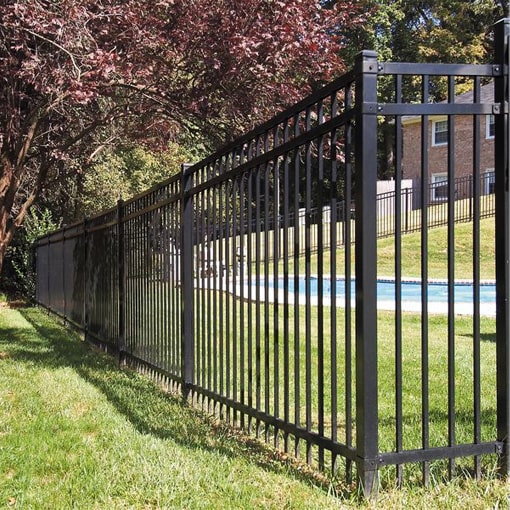 Professional fencing installation