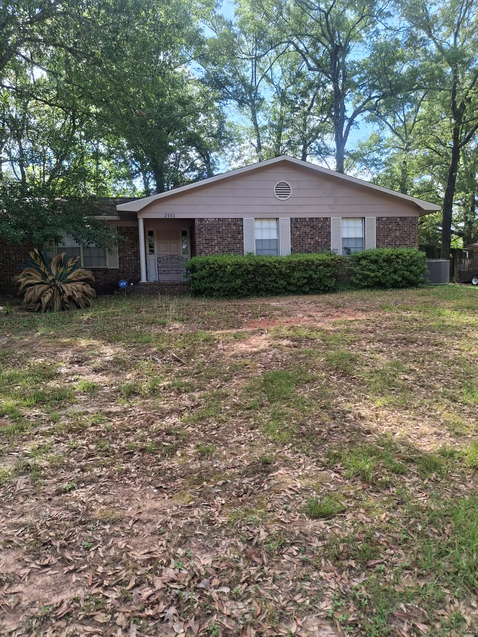 After landscaping - complete front yard renovation